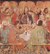 Jaume Huguet Last Supper (mk08) oil